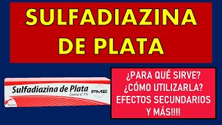 Sulfadiazina De Plata Remedio Para Quemaduras