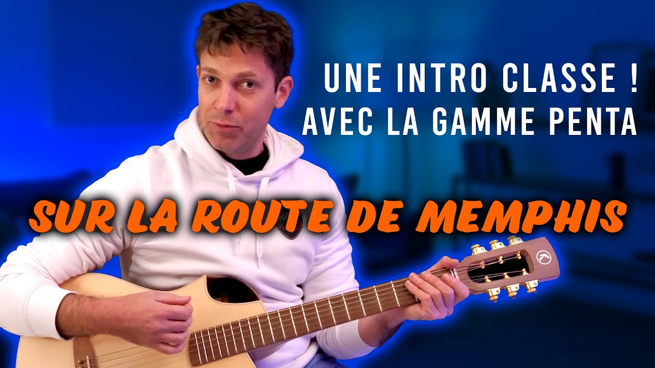 Une Intro classe avec la Gamme Majeure pentatonique