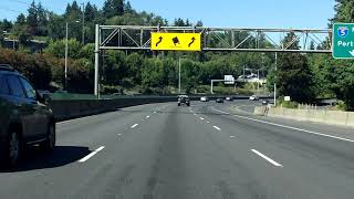 Interstate 5 - Oregon (Exits 292 to 298) northbound