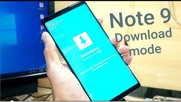 SAMSUNG Galaxy Note 9 DOWNLOAD MODE / Enter & Quit Download Mode