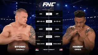 Greg Hardy vs Darko Stosic | FULL FIGHT | FNC 31 Powered by Meridianbet | BELGRADE