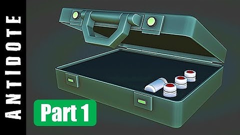 BLENDER: ANTIDOTE (PART 1: MODELING)