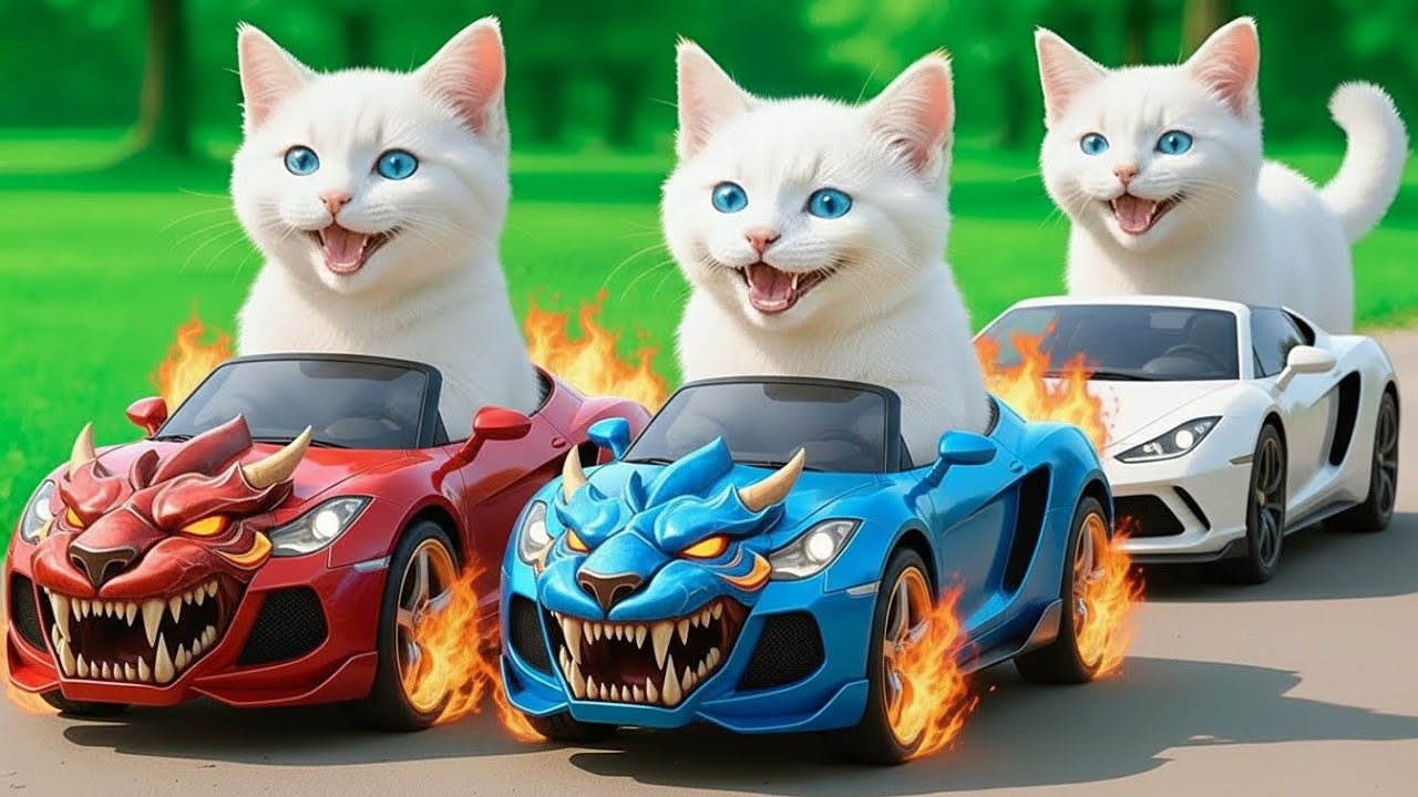 Mama Cat Trims Fur on the Farm and Makes Tiger Hat For Kittens At Home🐾🎩🐯| AI CAT STORY