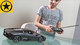 Supercar RC LAMBORGHINI Reventon ♦ Children Review + Test Drive