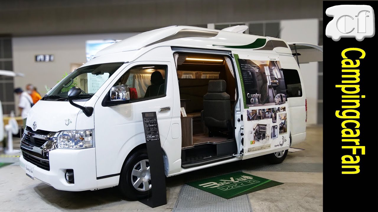 Country Club ALT: RecVee] Japanese high-grade camper van based on