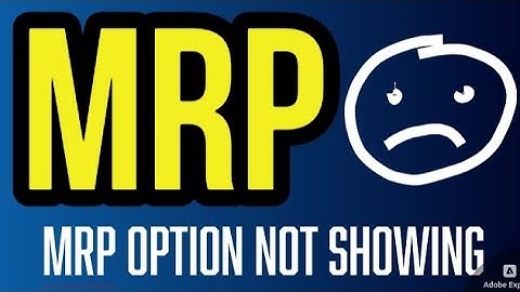MRP Option Not Showing in Tally Prime? | Quick Fix Step-by-Step I by suman education hub english