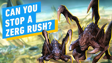 DESTRUCTIVE and ADORABLE -- The Zerg Rush from StarCraft