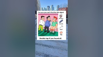 I’m sure you can’t find the 4th object