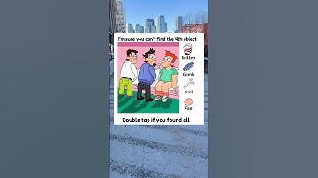 I’m sure you can’t find the 4th object