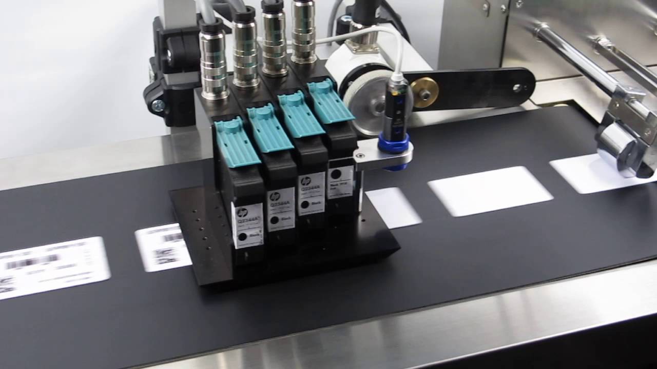 sellenis industrial ink jet printers YouTube