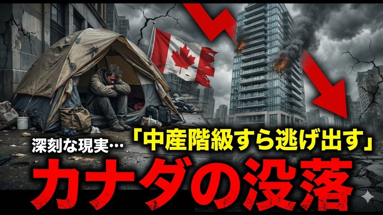 「住める場所がどこにもない」家賃高騰でテント生活。カナダが先進国から転落した衝撃の理由