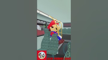 Funny Bus Alarm goes off whilst riding a bus (ROBLOX, Croydon: The London Transport Game)