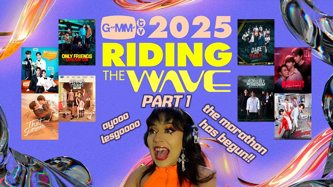 [TRAILER REACTIONS] GMMTV 2025 RIDING THE WAVE PT.1 - YouTube