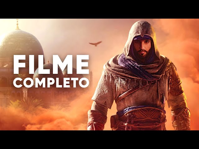 Assassin's Creed Mirage - O Filme - Modo História Completo e Dublado 