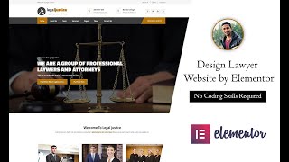 Lawyer Firm Website Design With Wordpress Elementor Page Builder ✅ Step By Step 02