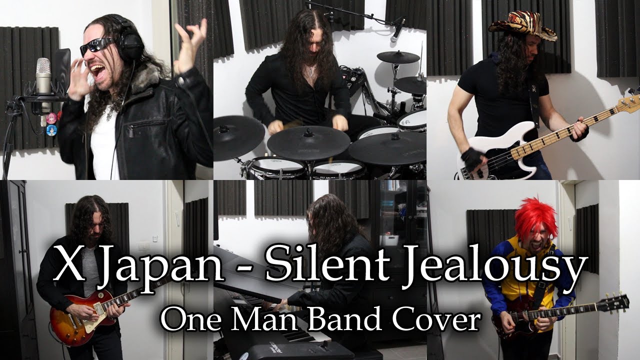【One Man Cover】Silent Jealousy/X Japan【イスラエル人が一人で弾いてみた】