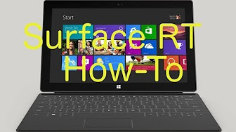 Windows Rt Surface Model 1516 Youtube