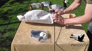 Prodecoys | windsocks instructie