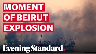 Moment Explosion Goes Off In Beirut, Sending Shockwaves Across City