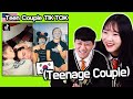 Korean Teen Couple reacts to 'Teenage Couples TikTok VIDEOS!!'