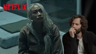 Penn Badgley Reacts to the Basement Scene on YOU: Season 4 | YOU | Netflix