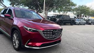 2021 Mazda CX-9 Signature SUV Red