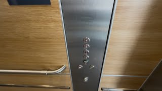 2012 KONE MonoSpace MRL Traction elevators @ ICA Focus, Göteborg, Sweden