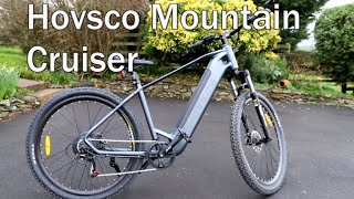 Hovsco Mountain Cruiser Ebike with Torque Sensor. Return to cycling after 20 years absence.