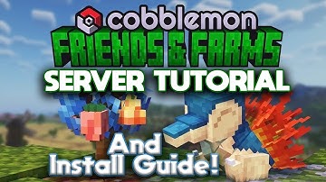 How To Install Cobblemon And Make A Server To Play With Your Friends. New Friends And Farms Update!