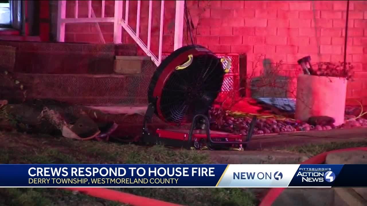 Fire at home of 911 dispatcher in Westmoreland County - YouTube
