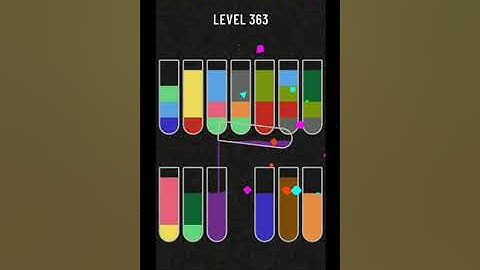Water Sort Puzzle Level 363 Solved