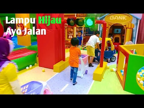 Unboxing Mainan Anak Playhouse with Slide - Rumah rumahan dengan perosotan - Playground mini. 