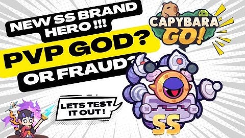 This NEW SS Hero BREAKS the PvP Meta in Capybara Go! 🛡️🔥
