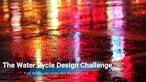 The Water Cycle Instructional Video Using Scratch