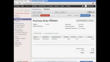 OpenERP US Webinar - US Accounting on OpenERP V7 by Ursa Information System