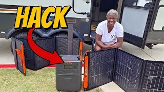 I figured out a way to stay off grid for days & still have power! #jackery3600plus