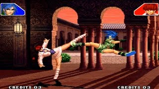 [TAS] Shermie VS Leona (KoF '98)