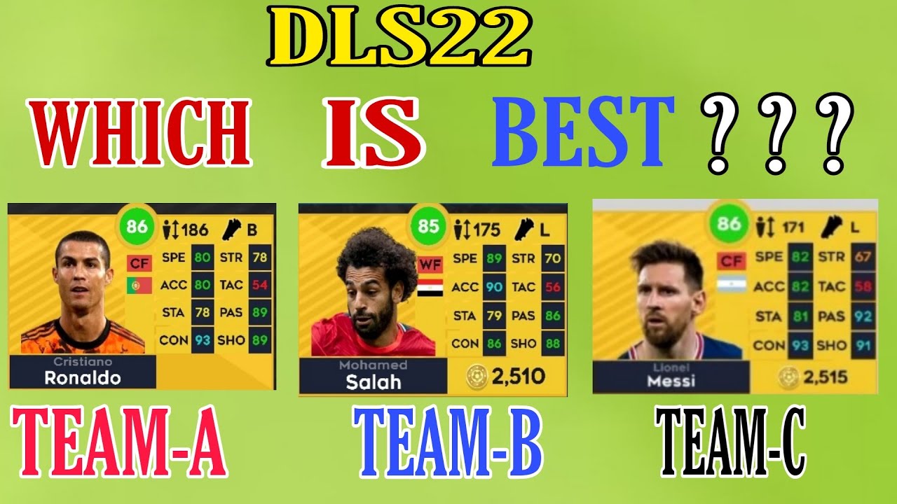 3 BEST TEAM IN DLS22