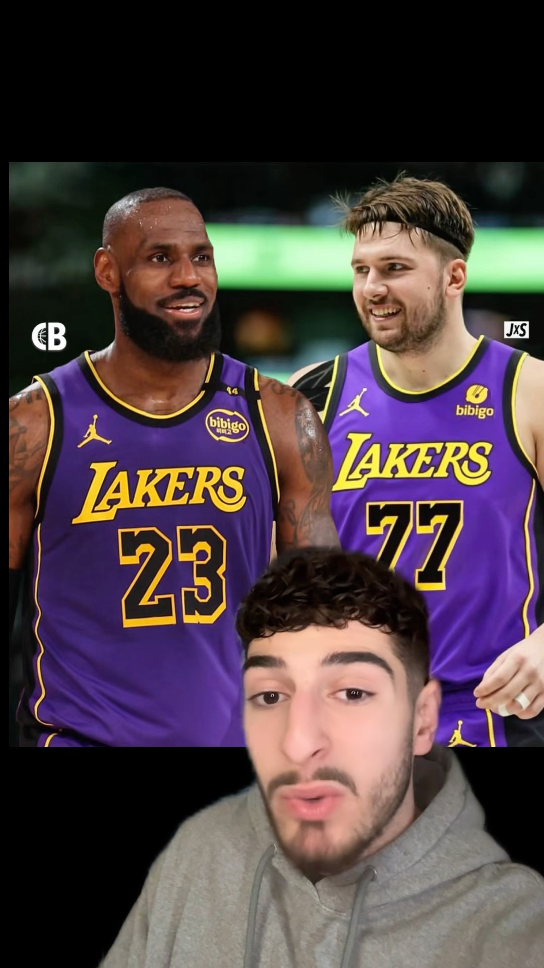 LEBRON INJURED ON LUKA’S DEBUT?? #nba #lebron #lukadoncic #anthonydavis #lakers #fexr