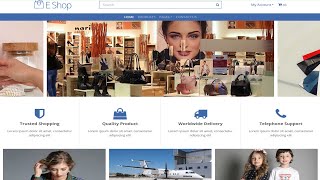 E-Commerce Website - Multipage E-Commerce Website - Cloth eCommerce - 100% Free - Free Website Code