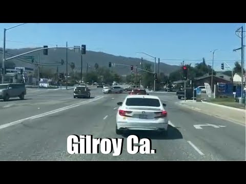 Gilroy California |  Drive Tour |  Hecker Pass Area