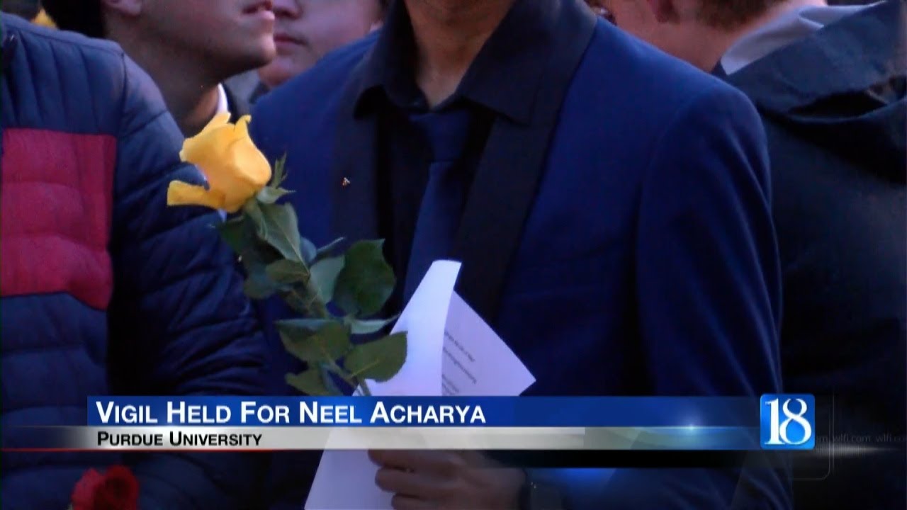 Vigil held for Neel Acharya