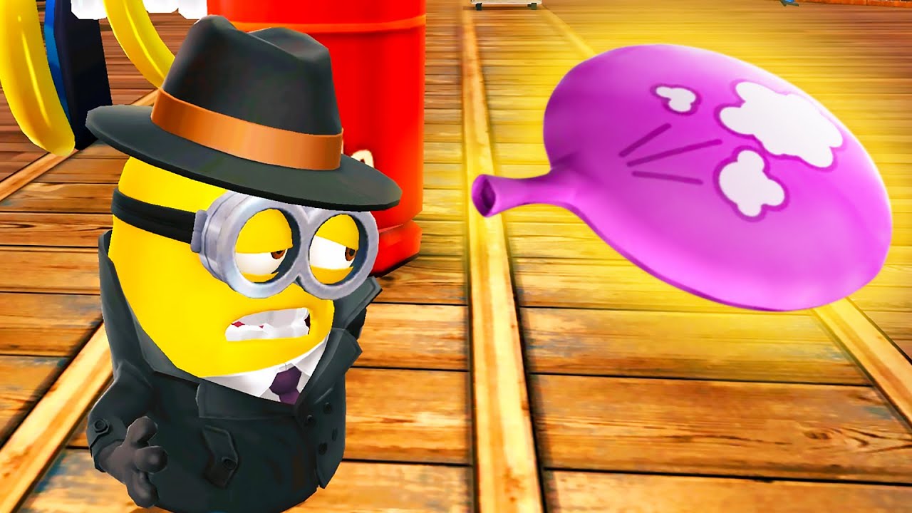 Collecting Whoopee Cushions in April Fool’s Day, Minion Rush stage 3