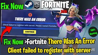 How To Fix There Was An Error in Fortnite🛠