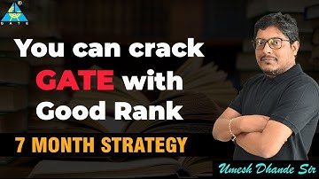 You can crack GATE with good rank in last 7 months |  #dhandesir  #gate_academy