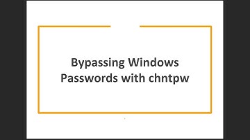 Lesson 2.3 – Bypass Windows Passwords Using chntpw (Step-by-Step Guide)