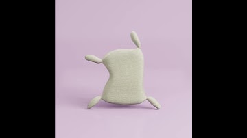 Flour Sack Waving Animation