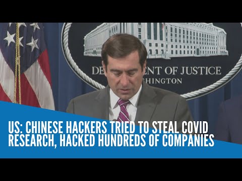 US: Chinese hackers tried to steal COVID research, hacked hundreds of companies