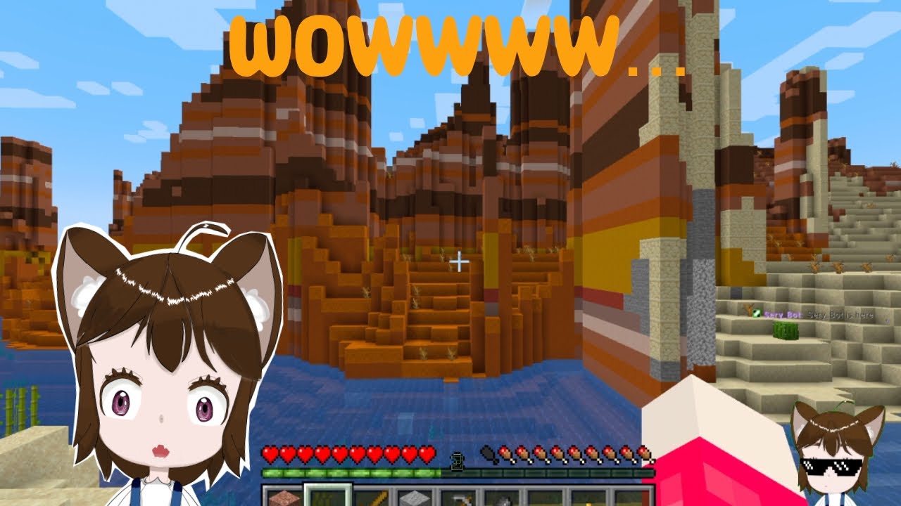 Minecraft Huzz Zuzu discovers a cool new area in Minecraft! - YouTube