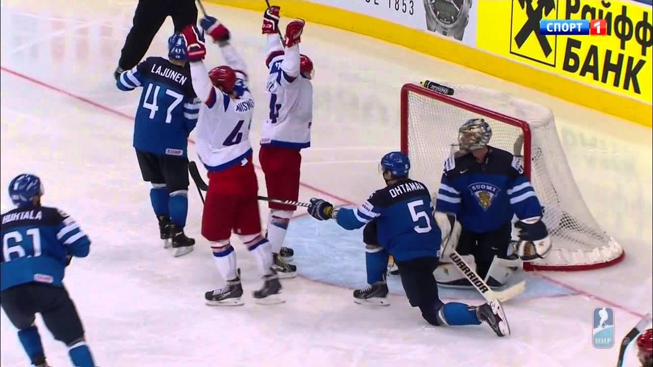 Хоккей Чемпионат мира 2014 финал Россия Финляндия